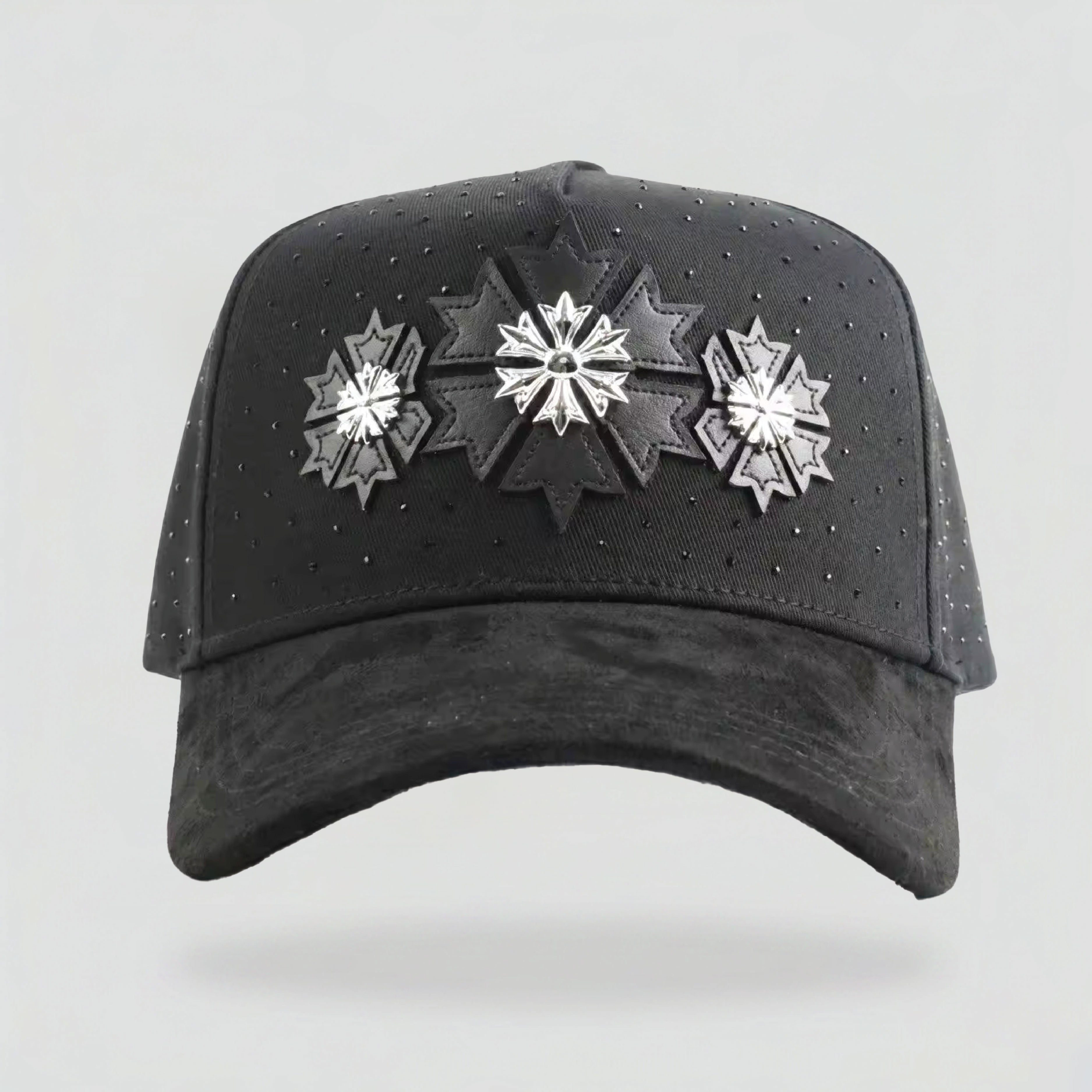 Premium Heavy Embroidery Streetwear Cap Vintage Washed Distressed 5 Panel Baseball Hat Custom Logo OEM