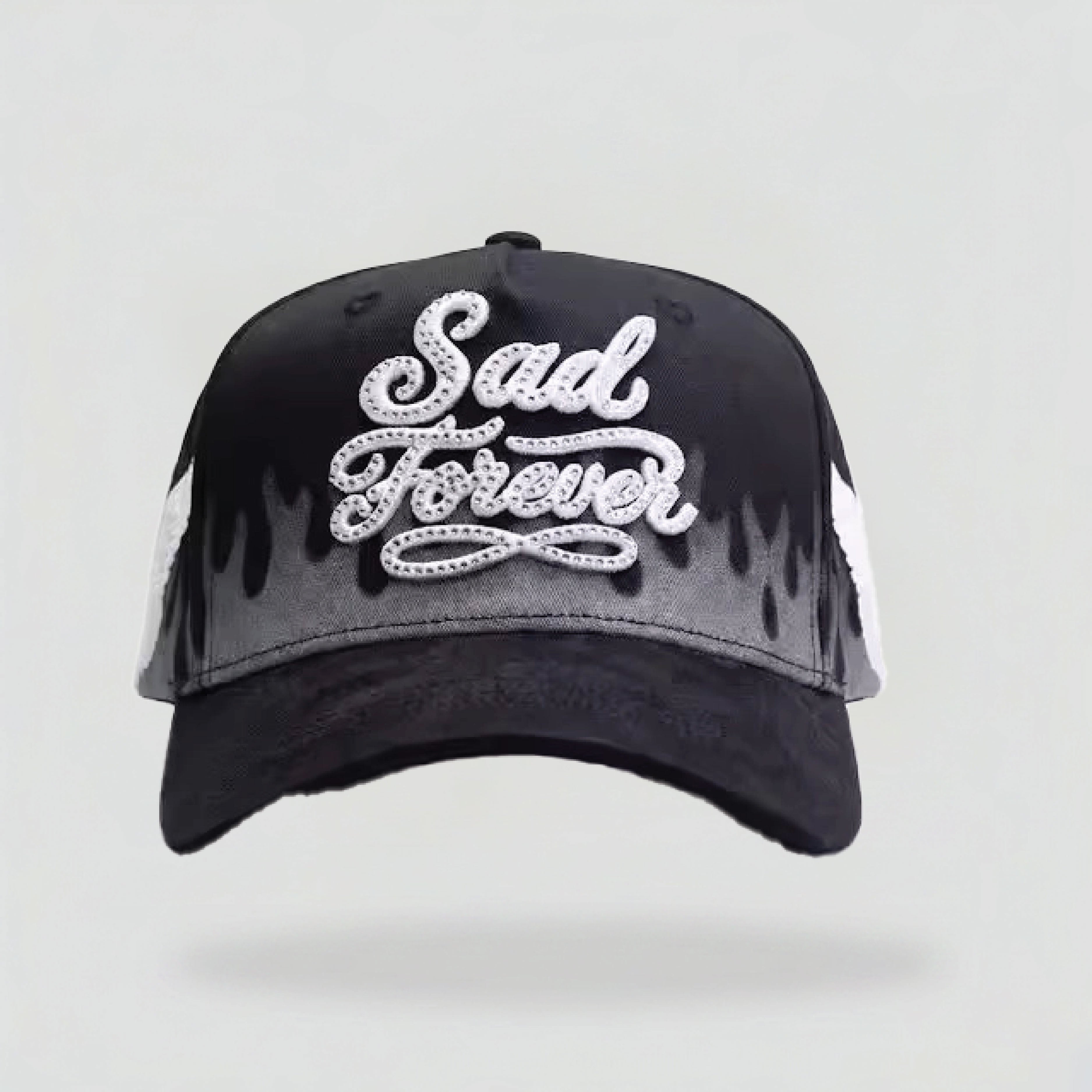 Premium Heavy Embroidery Streetwear Cap Vintage Washed Distressed 5 Panel Baseball Hat Custom Logo OEM