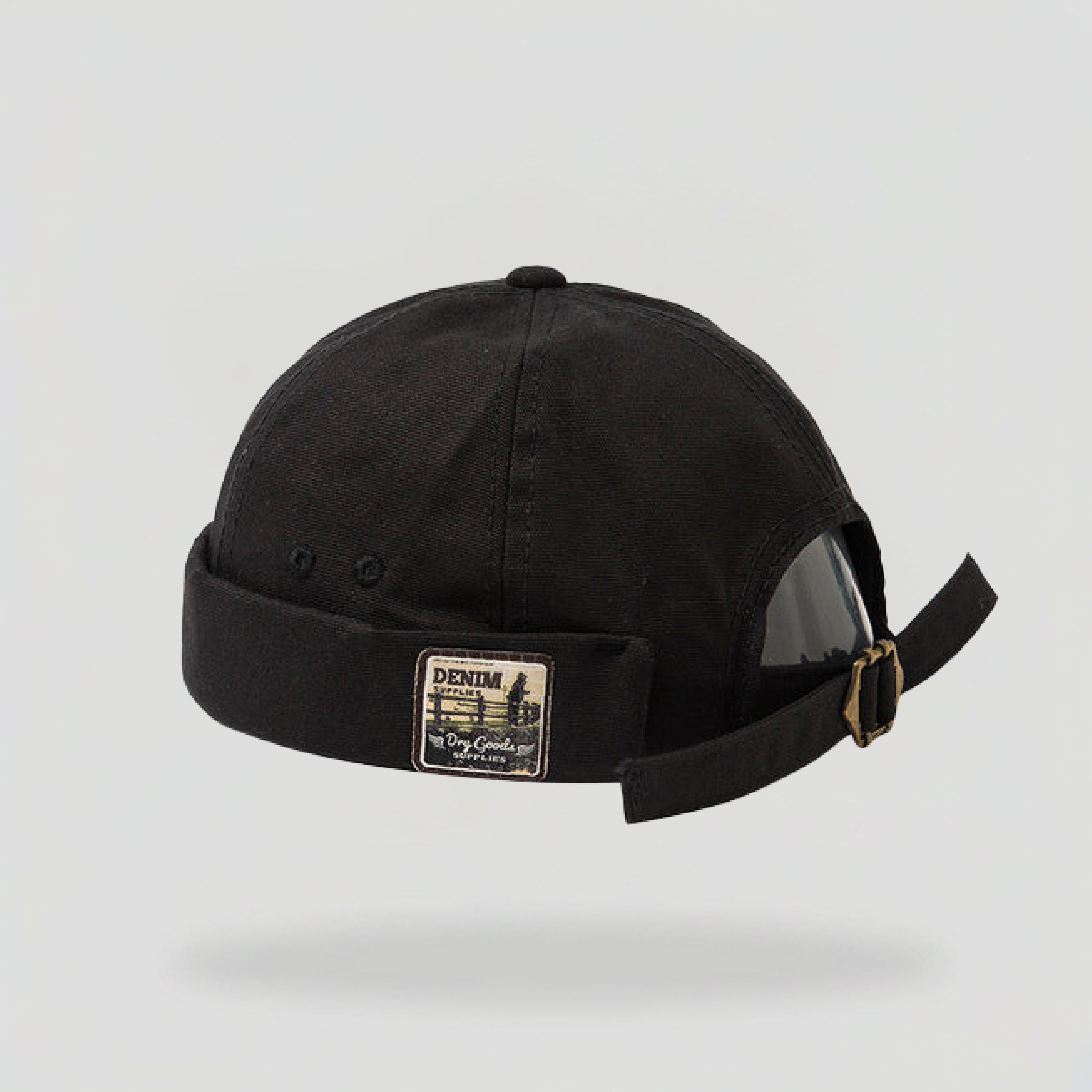 nobrim-co-brimless-hats-black-the-nobrim skull cap